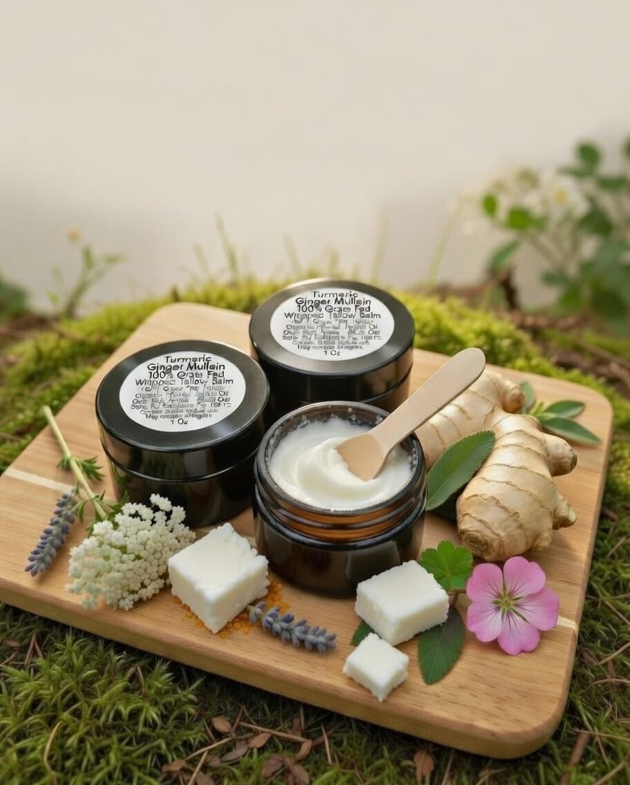 Whipped Tallow Balm at Deer Run Acres in Edinboro PA