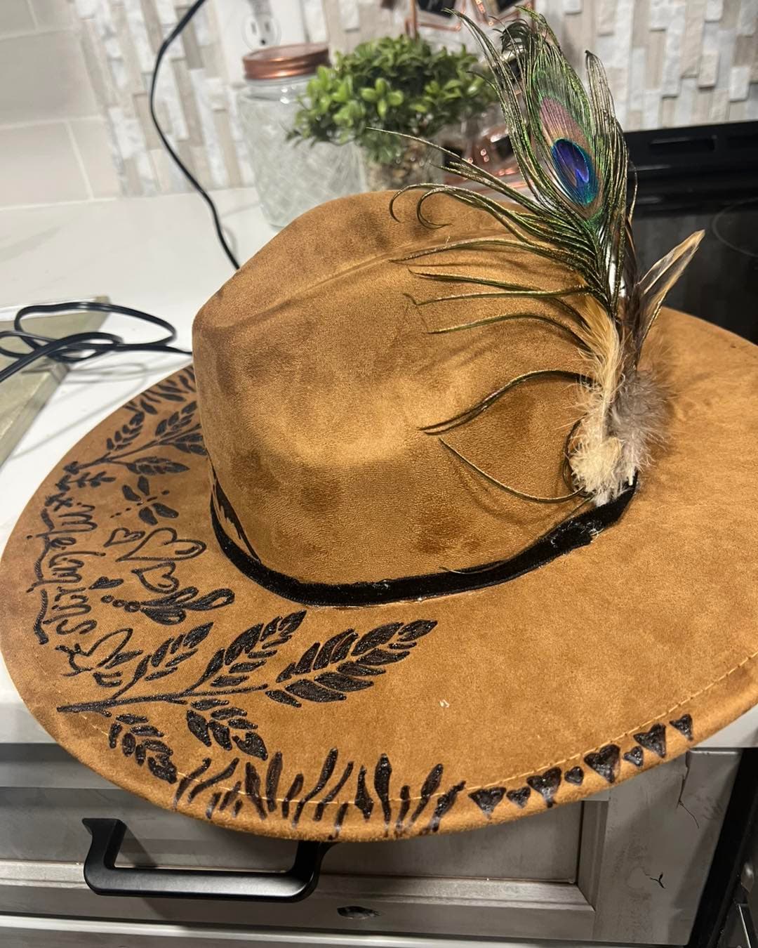 Western Hat Burning and Decorating at Deer Run Acres in Edinboro PA