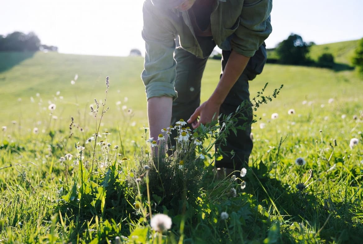 Pasture Foraging at Deer Run Acres in Edinboro PA